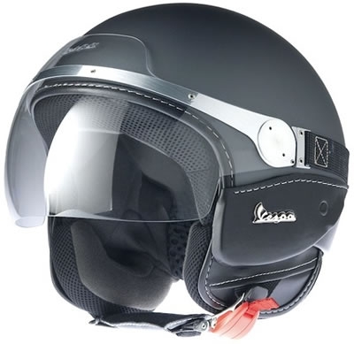 Casco Vespa Granturismo Jet Momo Original Helmet Piel