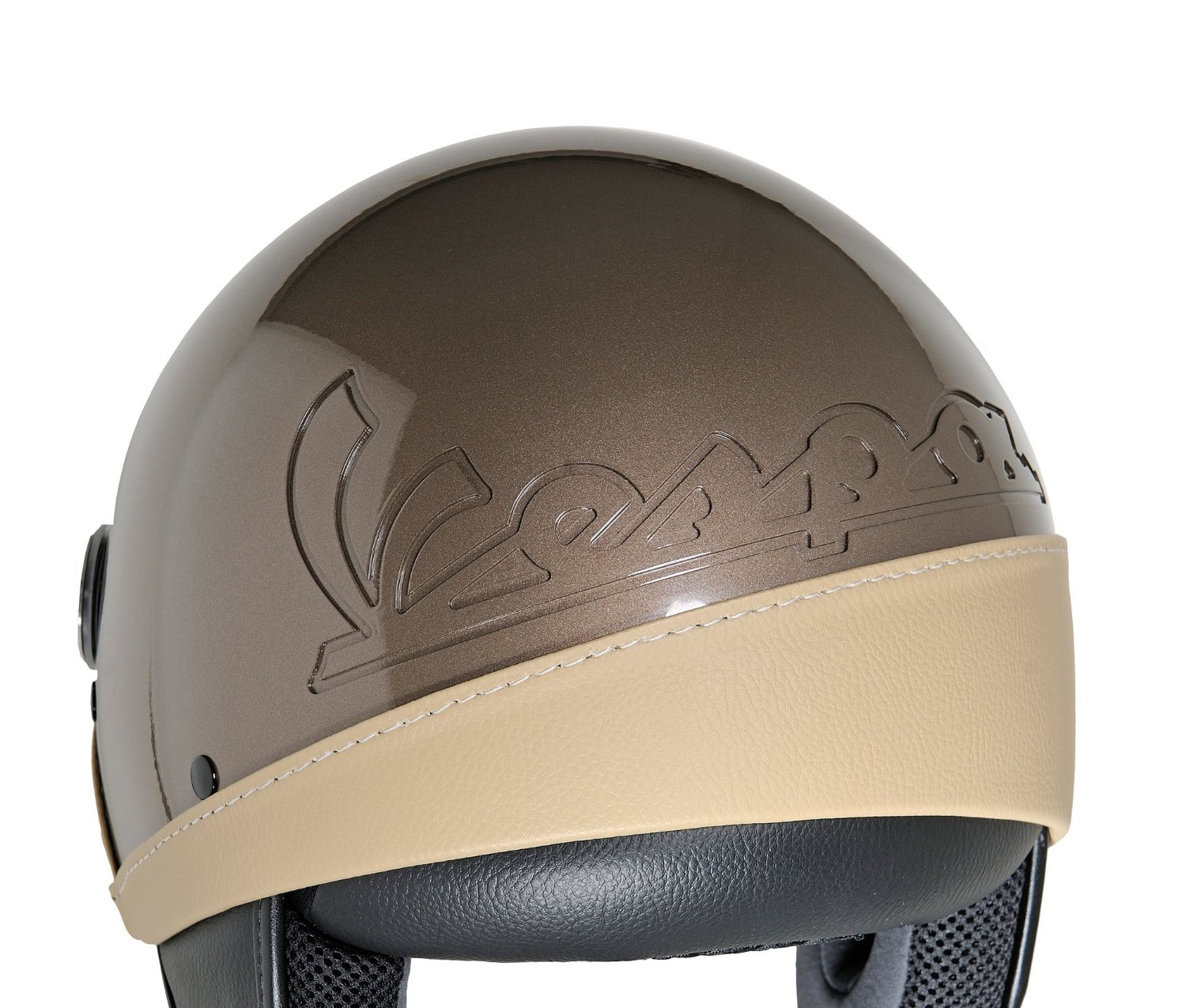 Complementos Vespa  CASCO-JET'VESPA'VJ-MARRON/BEIS-XS 605914M01MB