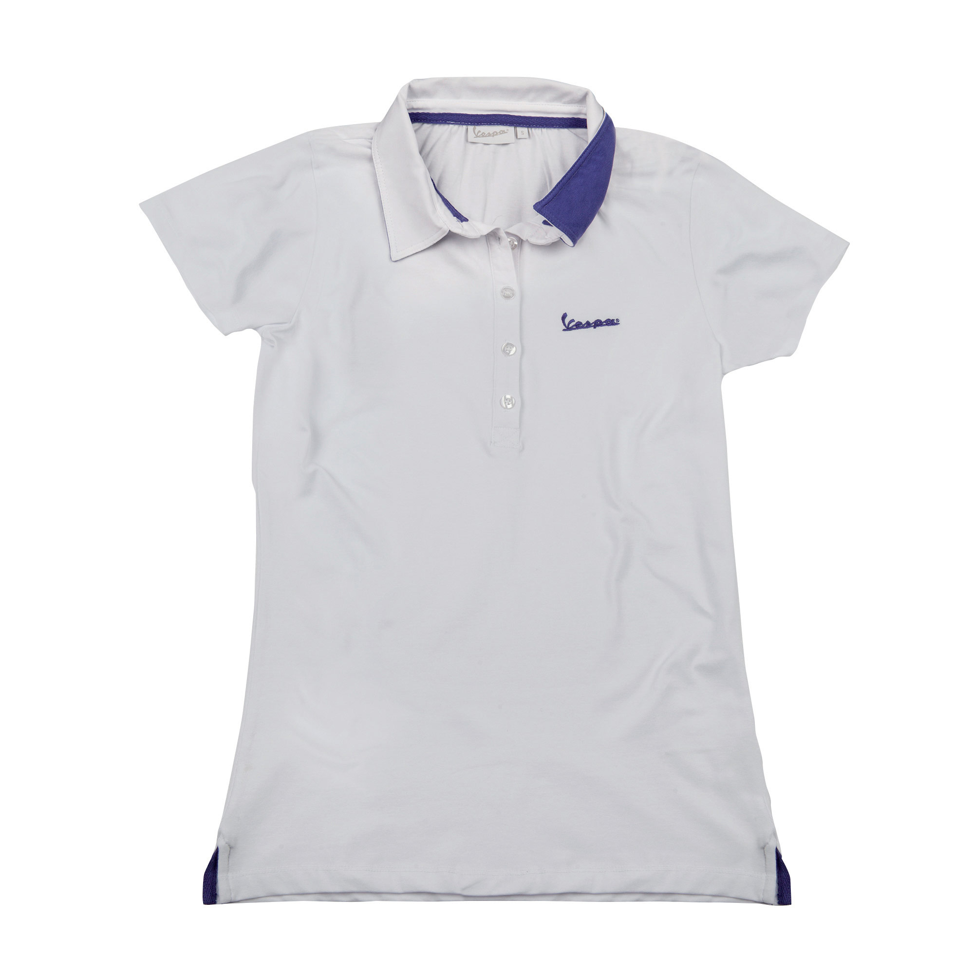 POLO BLANCO-MUJER | La Boutique la Moto