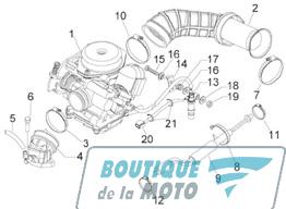 Carburetor and PHBN partsPiaggio Liberty 125 4T (1998 to 2003 Carburetor and PHBN partsPiaggio Liberty 125 4T (1998 to 2003
